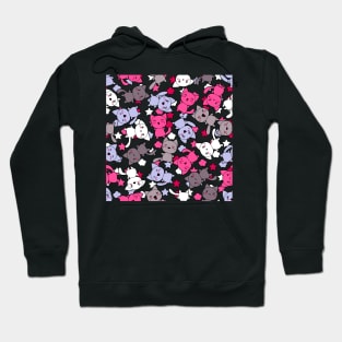 Pattern cats Hoodie